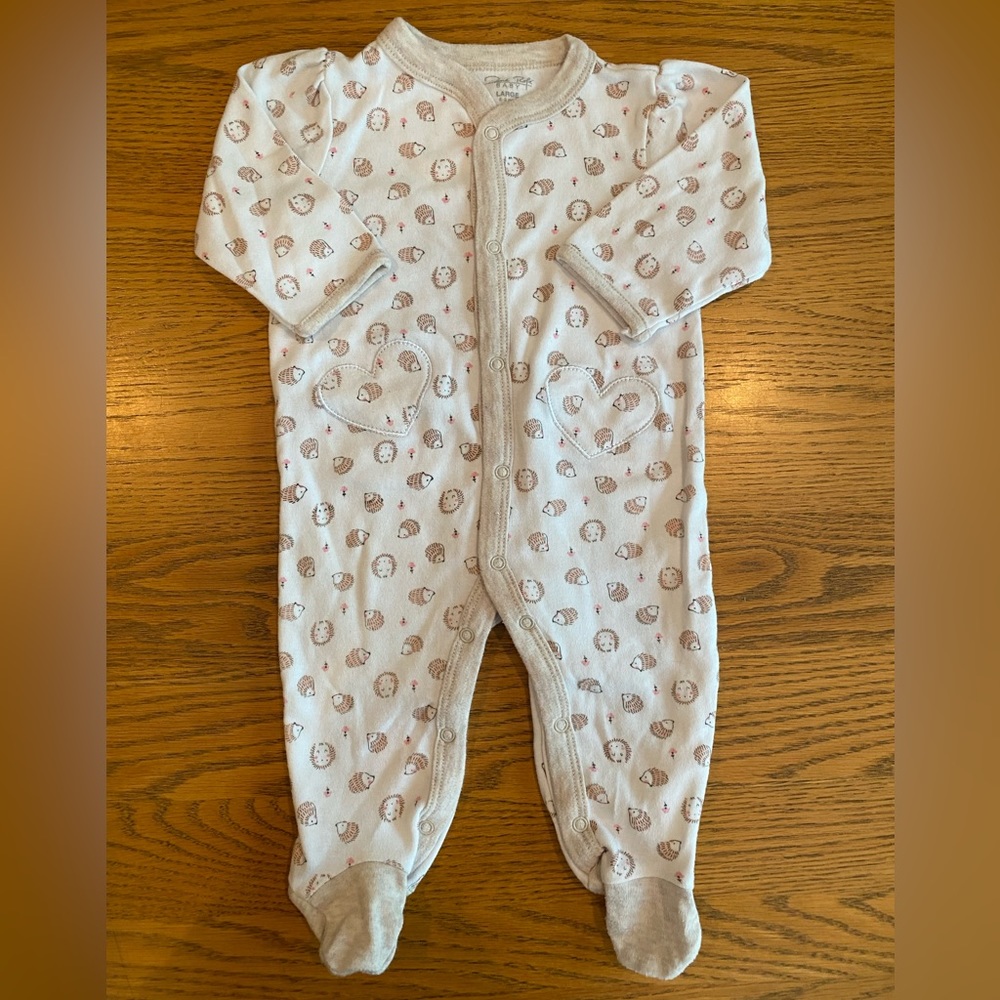 Rene Rofe Baby Girl pajama Size 6-9 Months
